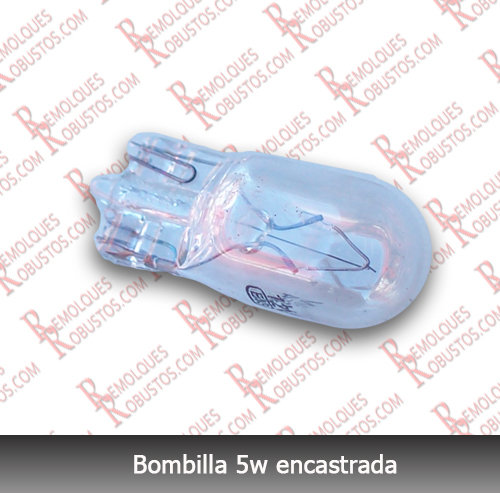 Bombilla 12V 5W encastrable