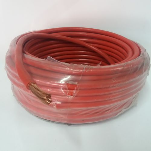 Cable rojo 25 mm. para bomba hidraulica.